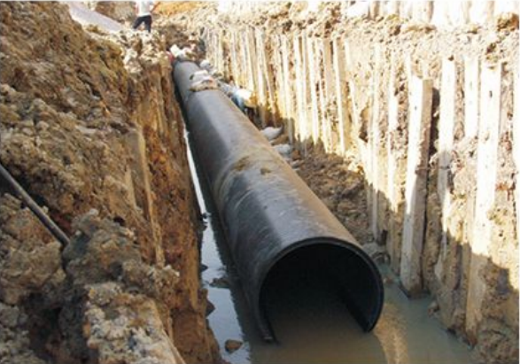 聯塑HDPE纏繞增強管施工技術1